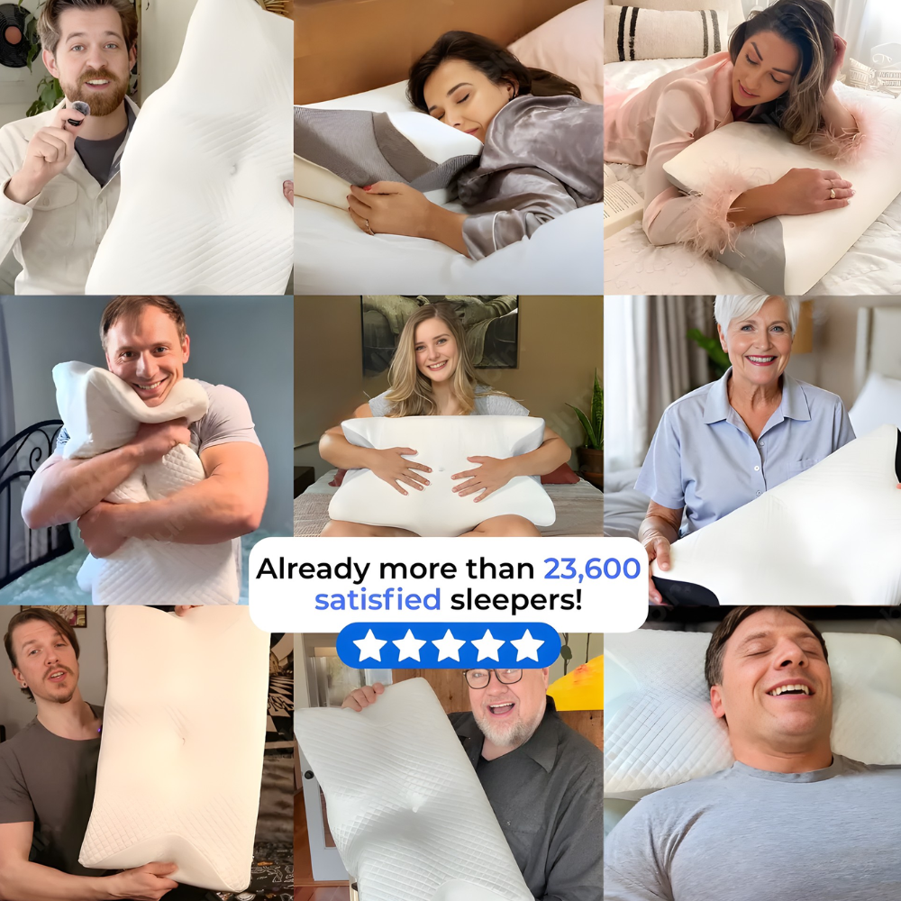 NeckNest™ Orthopedic Cervical Pillow