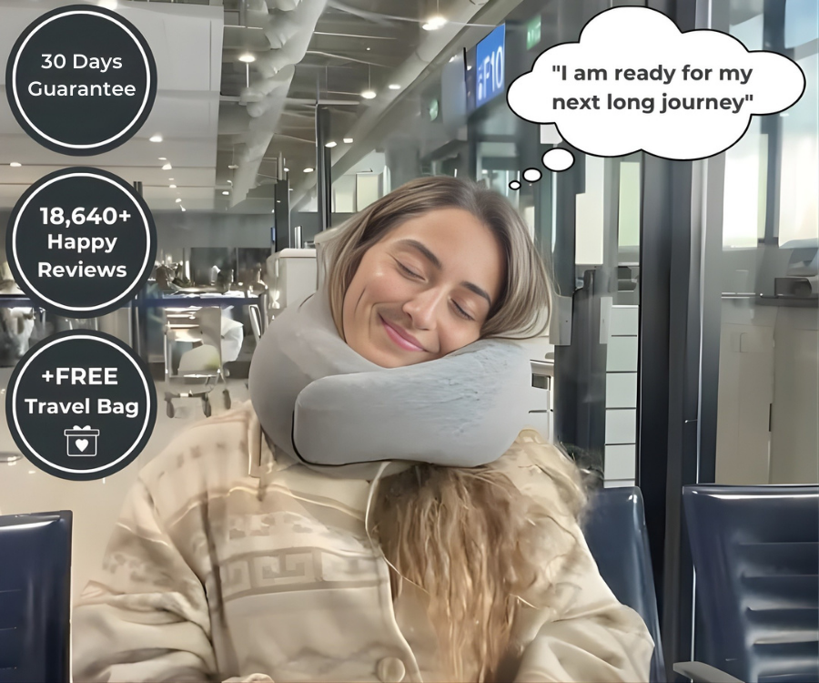 CozyCurve™ Travel Pillow