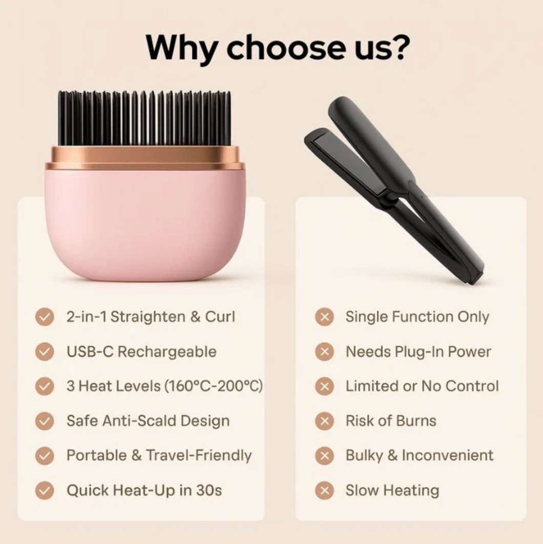 NovaSilk™ Pocket Hair Straightener