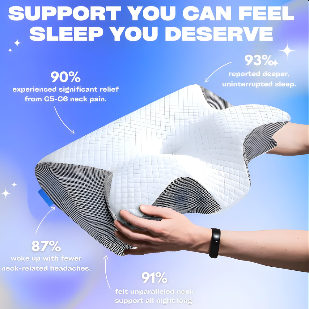 NeckNest™ Orthopedic Cervical Pillow