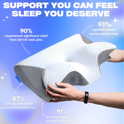 NeckNest™ Orthopedic Cervical Pillow