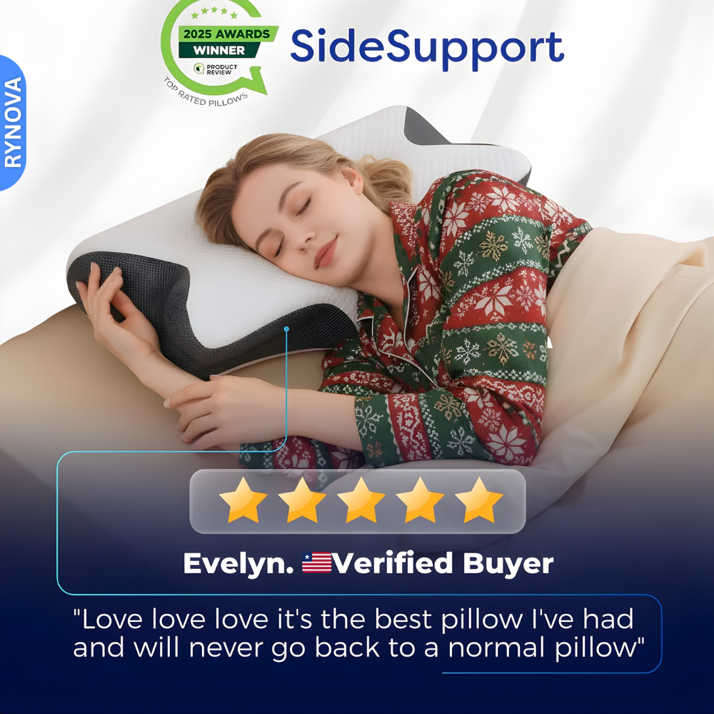 NeckNest™ Orthopedic Cervical Pillow